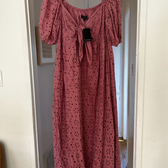 Eloquii Pink Maxi Dress - Picture 2 of 4